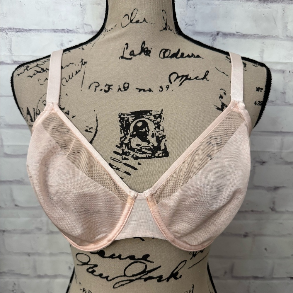Soma Bra 36DD Unbelievable Lift Perfect Coverage Unlined Underwire Pink